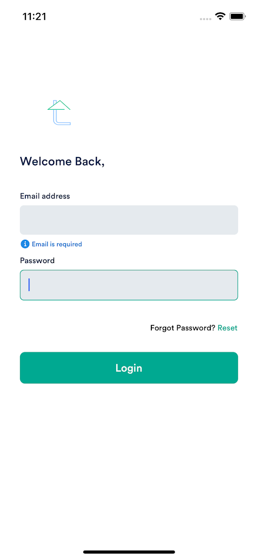 Android application Tamasha Tenant screenshot
