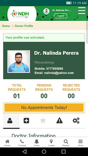 Nations Digital Hospital Screen 2
