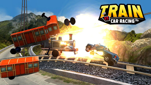 Train Vs Car Racing 2 Player apkpoly screenshots 21