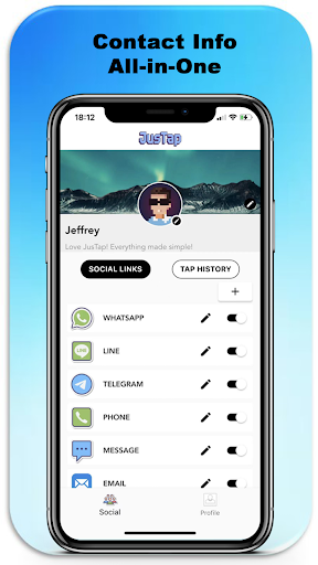 JusTap Screen 2