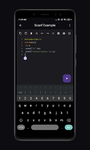 C Compiler(Pro) Screen 2