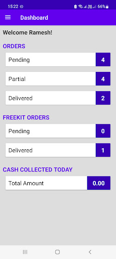Refillable - Delivery Partner Screen 3