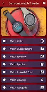 Samsung Watch 5 & 5 Pro Guide