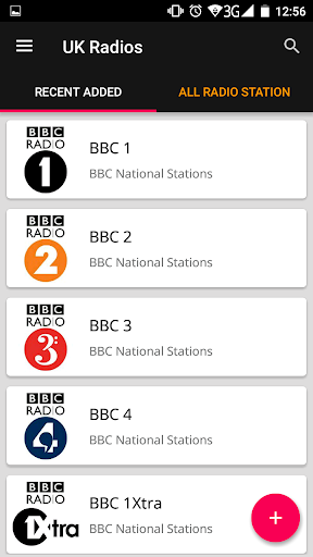 United Kingdom Radio Stations Screen 2