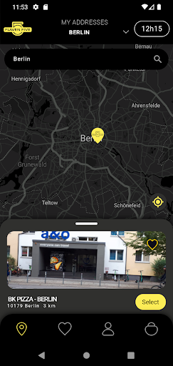 Android application Flaven Five Pizza screenshort