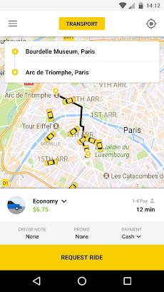 Taxi App - Material UI Templatのおすすめ画像1
