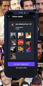 Jake Gyllenhaal GIF Stickers