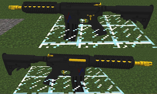 Mod Guns for MCPE. Weapons mod Screen 3