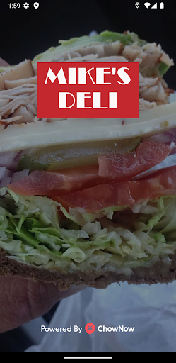 Android application Mike's Deli screenshort
