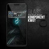 Komponent kwgt GlassMusic icon