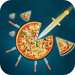 Cover Image of Download Throw Knife Hit Target Pizza 1.0 APK