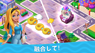 Game screenshot Merge Cove ：かわいい癒しマージゲーム hack
