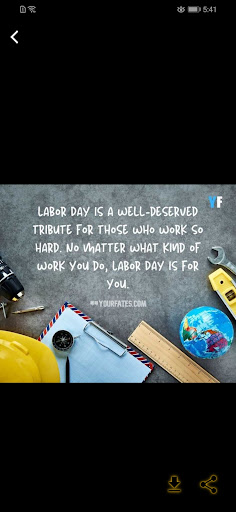 Happy labor day