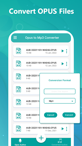 Download Opus to Mp3 Converter Free for Android - Opus to Mp3 Converter APK  Download - STEPrimo.com