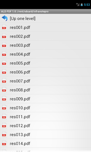 Android application ALD PDF screenshort