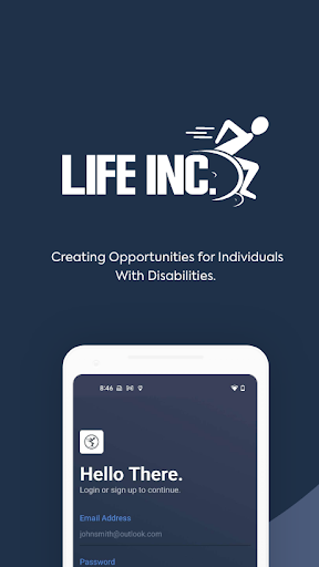 Android application LIFE Inc. screenshort
