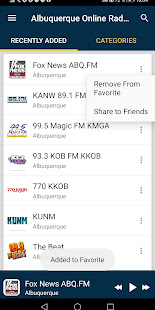 Скачать Albuquerque Online Radio App - New Mexico, USA Онлайн бесплатно на Андроид