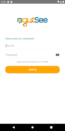 Android application GutSee screenshort