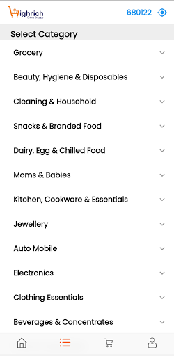 Highrich Online Shoppe Screenshot 3 - AppWisp.com