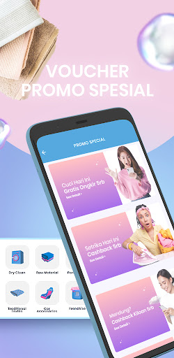 Cucianku On Demand LaundryApps Screen 3