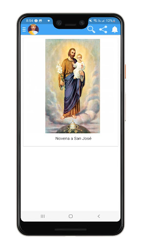 Novena a San José Screen 2