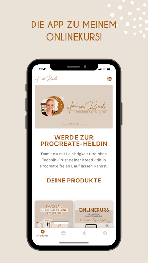 Android application Kim Badi App screenshort