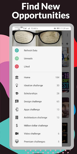 Android application Scholarship App screenshort