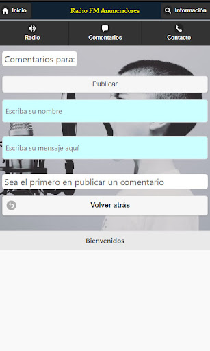 Cunen Radio FM Anunciadores HD Screen 3