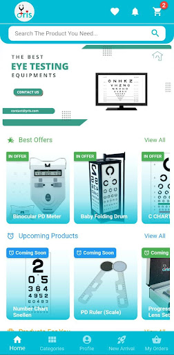YRIS - Ophthalmic Shopping App Screen 2