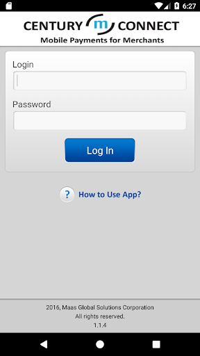 Android application CenturyConnect mobile screenshort