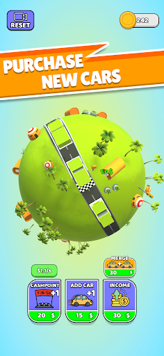 Android application Planet Car screenshort