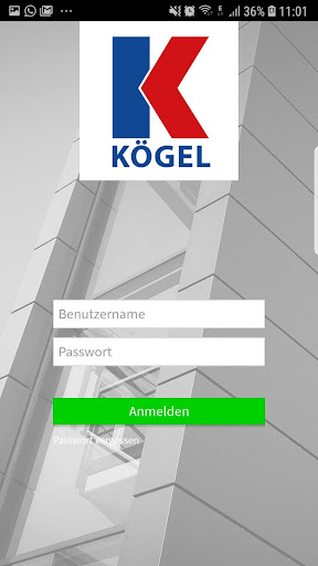 Android application KÖGEL Bau screenshort