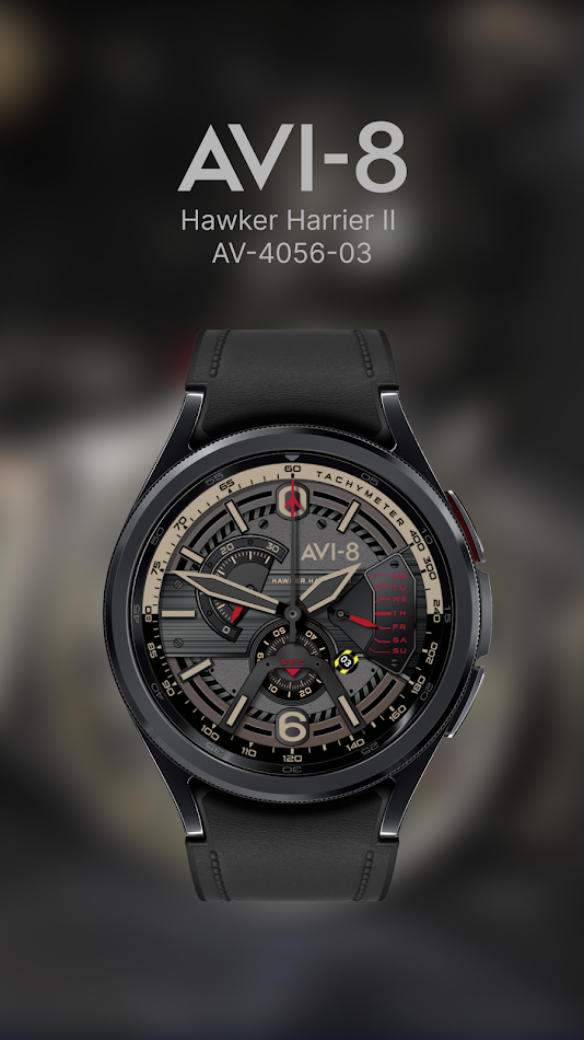 #1. Hawker Harrier II Watch Face (Android) 由: Facer Studios