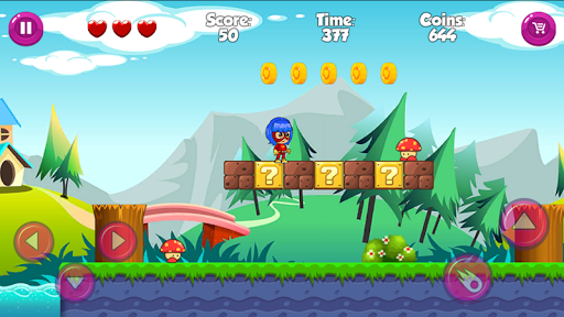 Android application Super Lady Hero Adventure Worl screenshort
