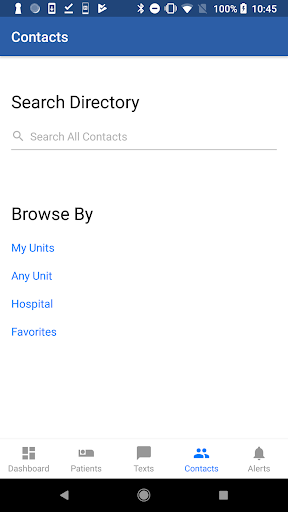 Android application MH-CURE Violet screenshort