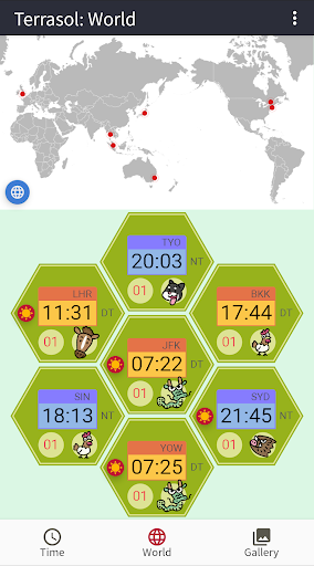 Terrasol+: Wadokei Japan clock Screen 2