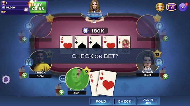 #1. Texas Holdem Mania- Poker Game (Android) By: SIMPLEGAME
