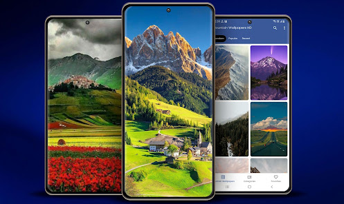 Screenshot 1 Mountains Wallpapers android