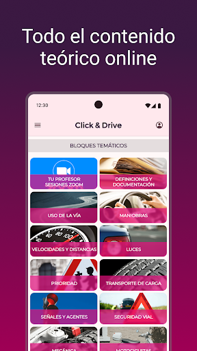 Click&Drive Autoescuela Screen 2
