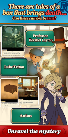 Game screenshot Layton: Diabolical Box in HD hack