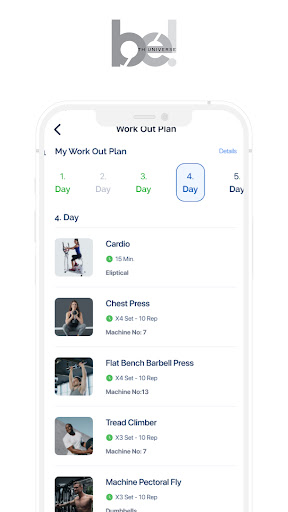 Android application BE! Health Universe screenshort