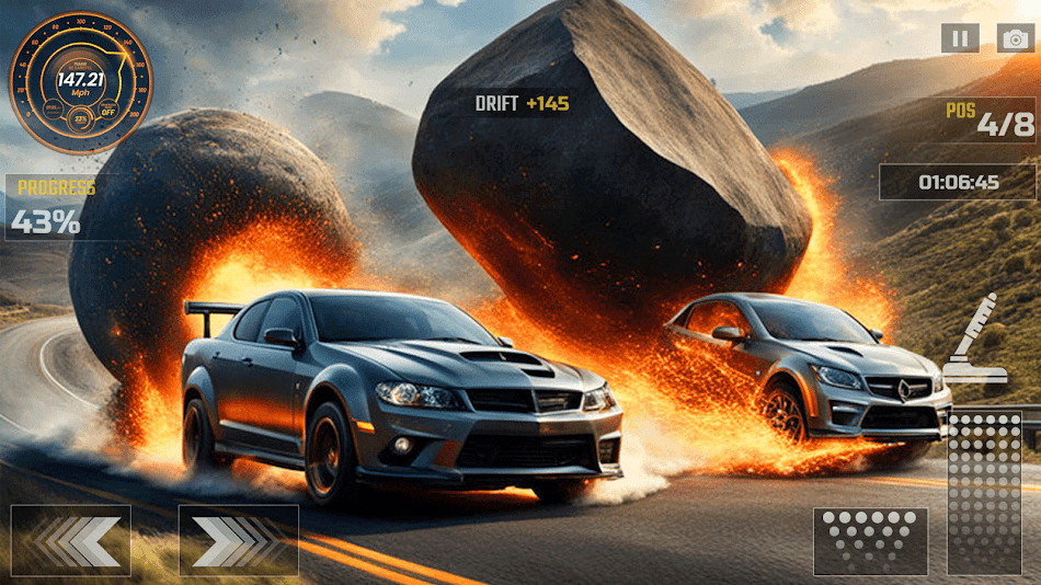 #3. Car Drift Racing Simulator (Android) 由: Zelda Gamers