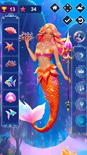 Mermaid Princess dress up 1
