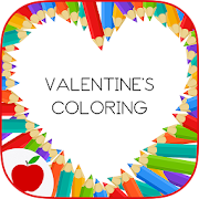 Adult Coloring: Valentines Day