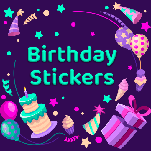 Birthday Stickers With Name 1.16 Icon