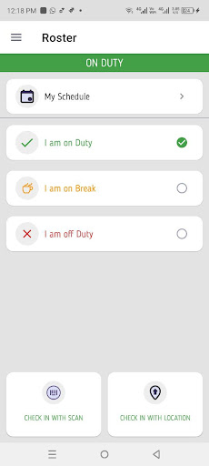Sent Driver Screen 2