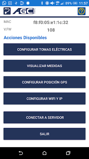 Configurador BIE Screen 2