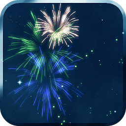 KF Fireworks Live Wallpaper ikonjának képe