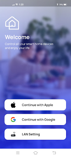 Android application Bluguard SmartHome+ screenshort