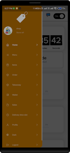Android application Local Vendee Vendor screenshort